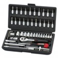 Steckschlüssel-Satz 1/4" 46-TEILIG